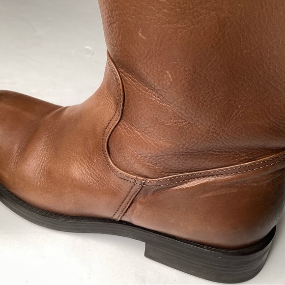 Kalena women’s Italian made leather boots, low heel, zipper, size 39 - Picture 9 of 12